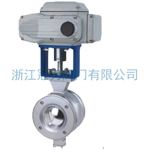 電動V型球閥之負反饋調試