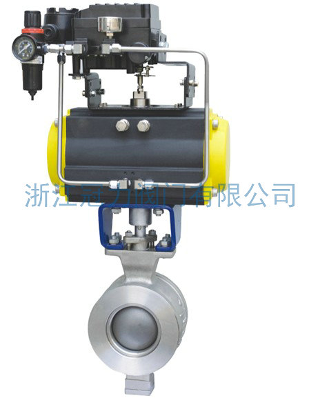 氣動V型球閥結構特點分析